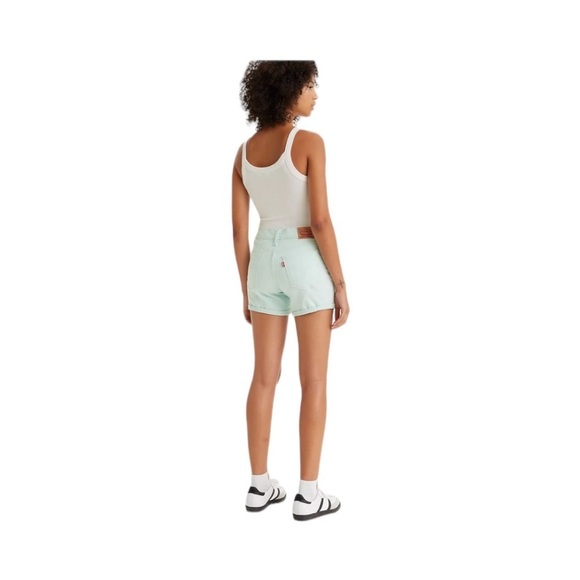 Levi's Pants - Levi’s Mid Length Pastel Blue Shorts Size 28